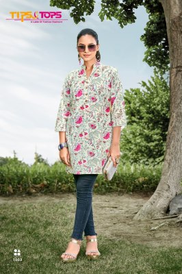 Victoria vol 4 by Tips and tops Premium cotton foil prints western tops catalogue at low rate western wear catalogs