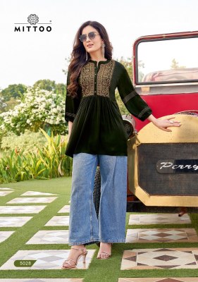 Victoria vol 5 by Mittoo wrincle reyon embroidered western wear catalogue at at low rate western wear catalogs