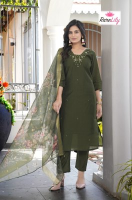 Vidhya vol 1 by Rarelly Roman Silk Handwork Readymade suit catalogue at affordable rate readymade suit catalogs