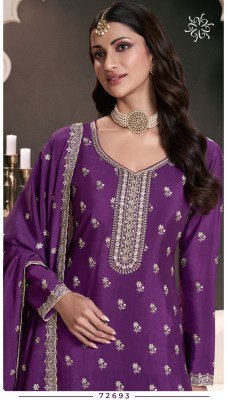 Vinay Fashion Kuleesh Saayori Design No 72691 to 72696 Designer Embordered Dress Wholesale   salwar kameez catalogs