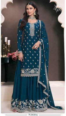 Vinay Fashion Kuleesh Saayori Design No 72691 to 72696 Designer Embordered Dress Wholesale   salwar kameez catalogs