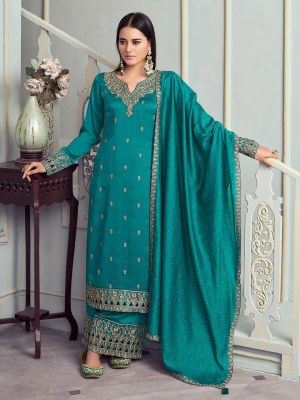 Vinay Kuleesh Shaheen Vol 8 Silk Georgette Embordered Salwar Kameez wholesaler   salwar kameez catalogs