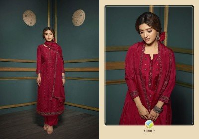Vinay tumbaa by vani meenakariwork readymade salwar suit  dupatta catlog at wholesale price  readymade suit catalogs