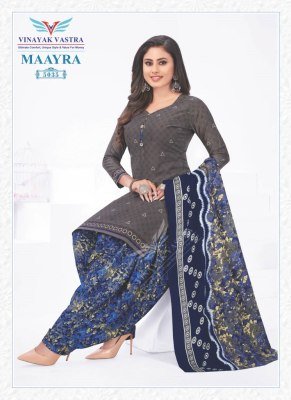 Vinayak Vastra Maayra Vol 2 Rayon Dress Material patiyala Catalogue Wholesale Rate  dress material catalogs