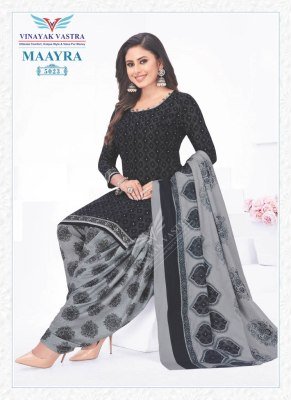 Vinayak Vastra Maayra Vol 2 Rayon Dress Material patiyala Catalogue Wholesale Rate  dress material catalogs