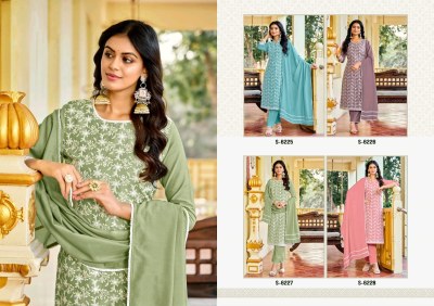 Vinisha by Subhash Saree Designer with embroidered work readymade suit collection readymade suit catalogs