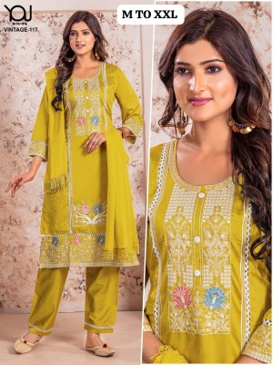Vintage by Wanna fancy embroidered pakistani suit catalogue at affordable rate Wanna kurti