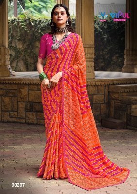 Vipul Rang Rez Vol-3 Artistic Aura Designer Saree Catalogue Wholesale sarees catalogs