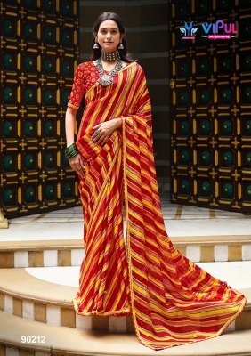 Vipul Rang Rez Vol-3 Artistic Aura Designer Saree Catalogue Wholesale sarees catalogs