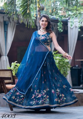 Virast present Basanti vol 04 heavy pure chinon digital print with sequence work new readymade lehenga choli catalogue lehenga choli catalogs