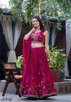 Virast present Basanti vol 04 heavy pure chinon digital print with sequence work new readymade lehenga choli catalogue lehenga choli catalogs