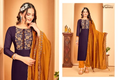 Vishnu impex Rameena Vichitra Silk Dress material Catalogue wholesale sale   salwar kameez catalogs