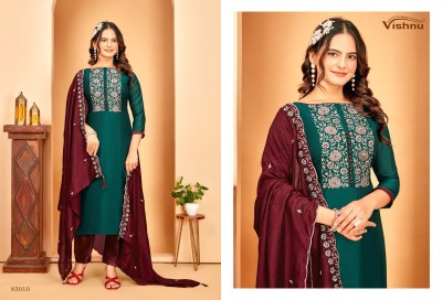 Vishnu impex Rameena Vichitra Silk Dress material Catalogue wholesale sale   salwar kameez catalogs