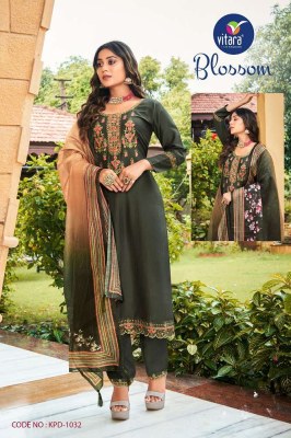 Vitara Fashion presents Blossam d n 1032 pic and choose 3 pcs combo set Kurti wholesaler  Vitara fashion