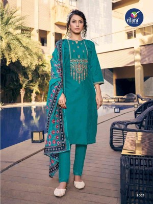 Vitara fashion by royal ford exclusive embroidered readymade suit catalogue at amaviexpo readymade suit catalogs