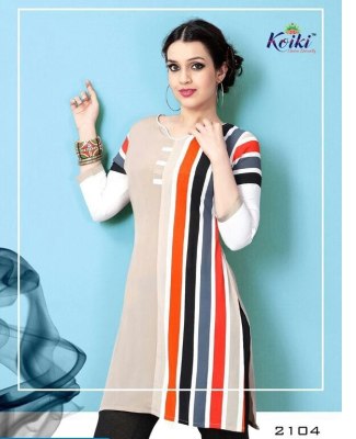 Vogue by Koiki Exclusive printed kurti catalogue with low rate kurtis catalogs
