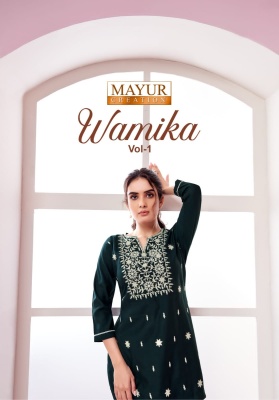 Wamika Vol 1 by mayur Premium Vertican Silk With Heavy Embroidery Work co ord set  western wear catalogs