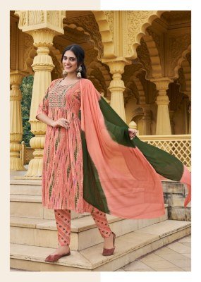 Wanna by Kavya vol 2  Fancy Pure Rayon Printed  3 pcs Kurti With Soft Pant With Fancy Embroidery Belt Catalogue readymade suit catalogs