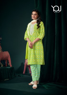 Wanna by ishika  Launch New Super Fancy Cotton Kurti With Cotton Pants and Shiffon Dupatta Catalogue kurtis catalogs