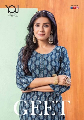 Wanna by you new launch Geet rayon printed tunic shot top collection  kurtis catalogs