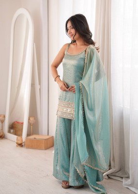 Wholesale Premium Doremon Crush Plazzo Suit DN 3177 readymade suit catalogs