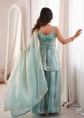 Wholesale Premium Doremon Crush Plazzo Suit DN 3177 readymade suit catalogs