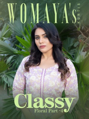 Womaya by classy part 4 fancy printed kurti pant and dupatta catalogue at low rate Amavi