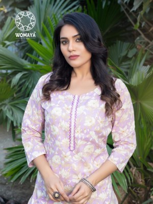 Womaya by classy part 4 fancy printed kurti pant and dupatta catalogue at low rate readymade suit catalogs