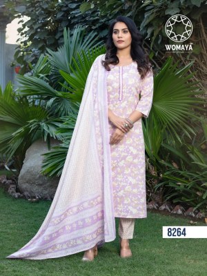 Womaya by classy part 4 fancy printed kurti pant and dupatta catalogue at low rate readymade suit catalogs