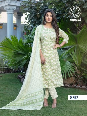 Womaya by classy part 4 fancy printed kurti pant and dupatta catalogue at low rate readymade suit catalogs