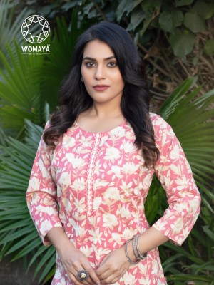 Womaya by classy part 4 fancy printed kurti pant and dupatta catalogue at low rate readymade suit catalogs