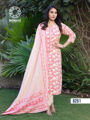 Womaya by classy part 4 fancy printed kurti pant and dupatta catalogue at low rate readymade suit catalogs