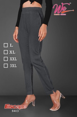 Women ethnics by Escape Special import lycra stretchable pent catalogue at wholesale price bottom wear catalogs