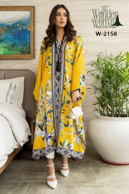 Wonder Woman W-2158 Premium Long Kaftaan Top  