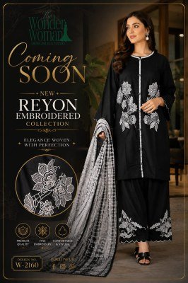Wonder Woman W-2160 Kurti Pant Set with Dupatta  Size wise Combo Set