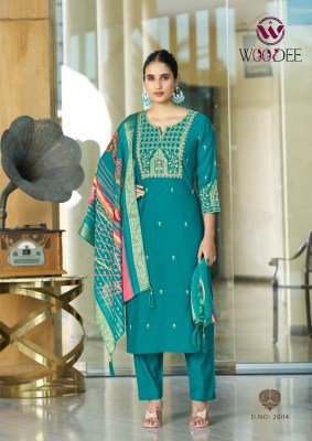 Woodee DIANA Vol 2 Viscose Weaving Suit Muslin Jacquard Dupatta readymade suit catalogs