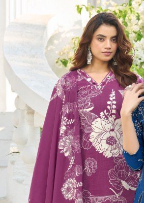 Woodee Tanya 3 Piece Kurti Palazzo with Dupatta Fancy Palazzo suit catalogue