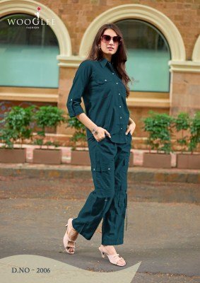 Wooglee Runway Collection  Dhabu Cotton Co ord Set kurtis catalogs