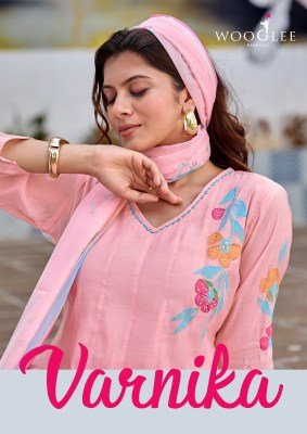 Wooglee Varnika Kurti Pant with Dupatta Set wholesale catalogs