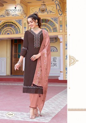 Wooglee by Saarika fancy embroidered readymade suit catalogue at low rate readymade suit catalogs