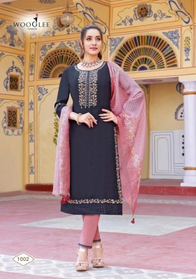 Wooglee by Saarika fancy embroidered readymade suit catalogue at low rate readymade suit catalogs
