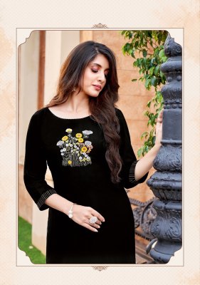 Wooglee by celebration vol 17 embroidered work heavy rayon kurti catalog at wholesale price kurtis catalogs