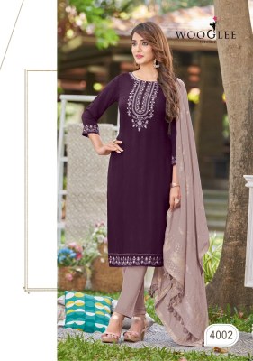 Wooglee mittoo by Nitya reyon designer embroidered  readymade suit catalogue at low rate readymade suit catalogs