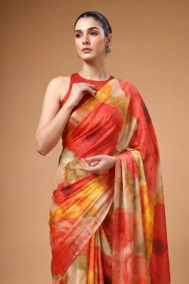 YNF7002 Satin Silk Printed Saree with Unstitched Blouse sarees catalogs
