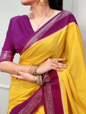 YNF7900 Mysore Crepe Saree with Zari Weaving Work sarees catalogs