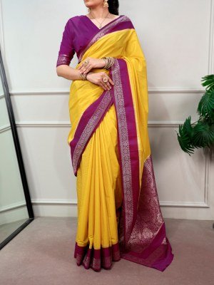 YNF7900 Mysore Crepe Saree with Zari Weaving Work sarees catalogs