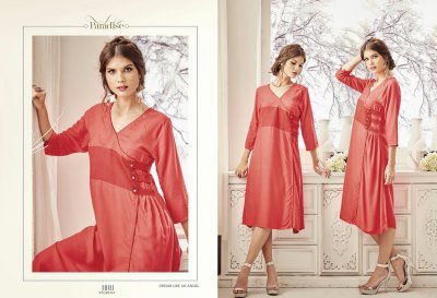 Yaazoo Ruhi Wholesale Ready Made Kurtis Reyon Tunic Western Fabrics Wholesale kurtis catalogs