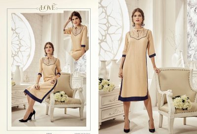 Yaazoo Ruhi Wholesale Ready Made Kurtis Reyon Tunic Western Fabrics Wholesale kurtis catalogs