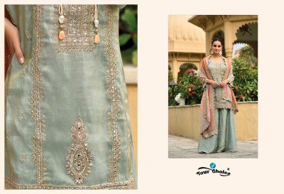 Your Choice Festival Blossom Jacquard Weaving Designer Suit with Inner Santoon Bottom And Dupatta Wholesale pakistani suit catalogs