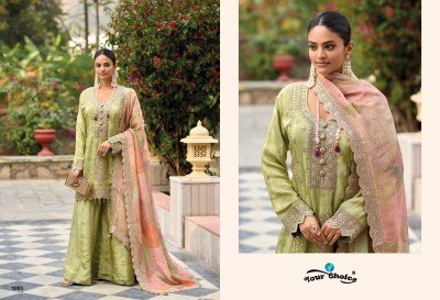 Your Choice Festival Blossom Jacquard Weaving Designer Suit with Inner Santoon Bottom And Dupatta Wholesale pakistani suit catalogs